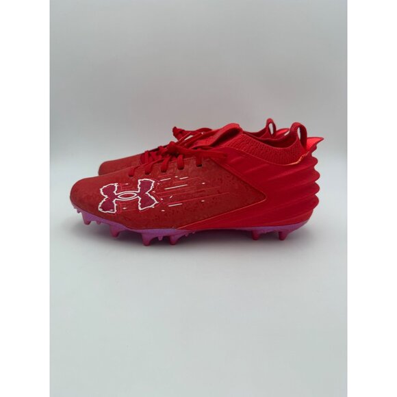 Size 8 - Under Armour Men's Blur 2 MC Suede Football Cleats - Picture 6 of 8